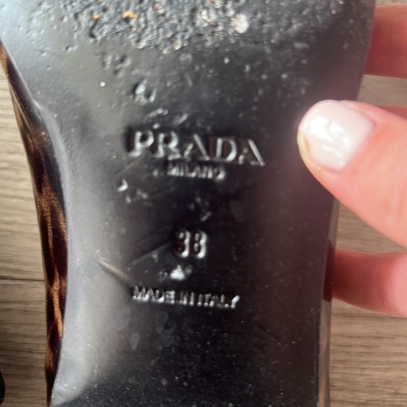 Prada Leopard print loafers size 38 - Picture 7 of 7